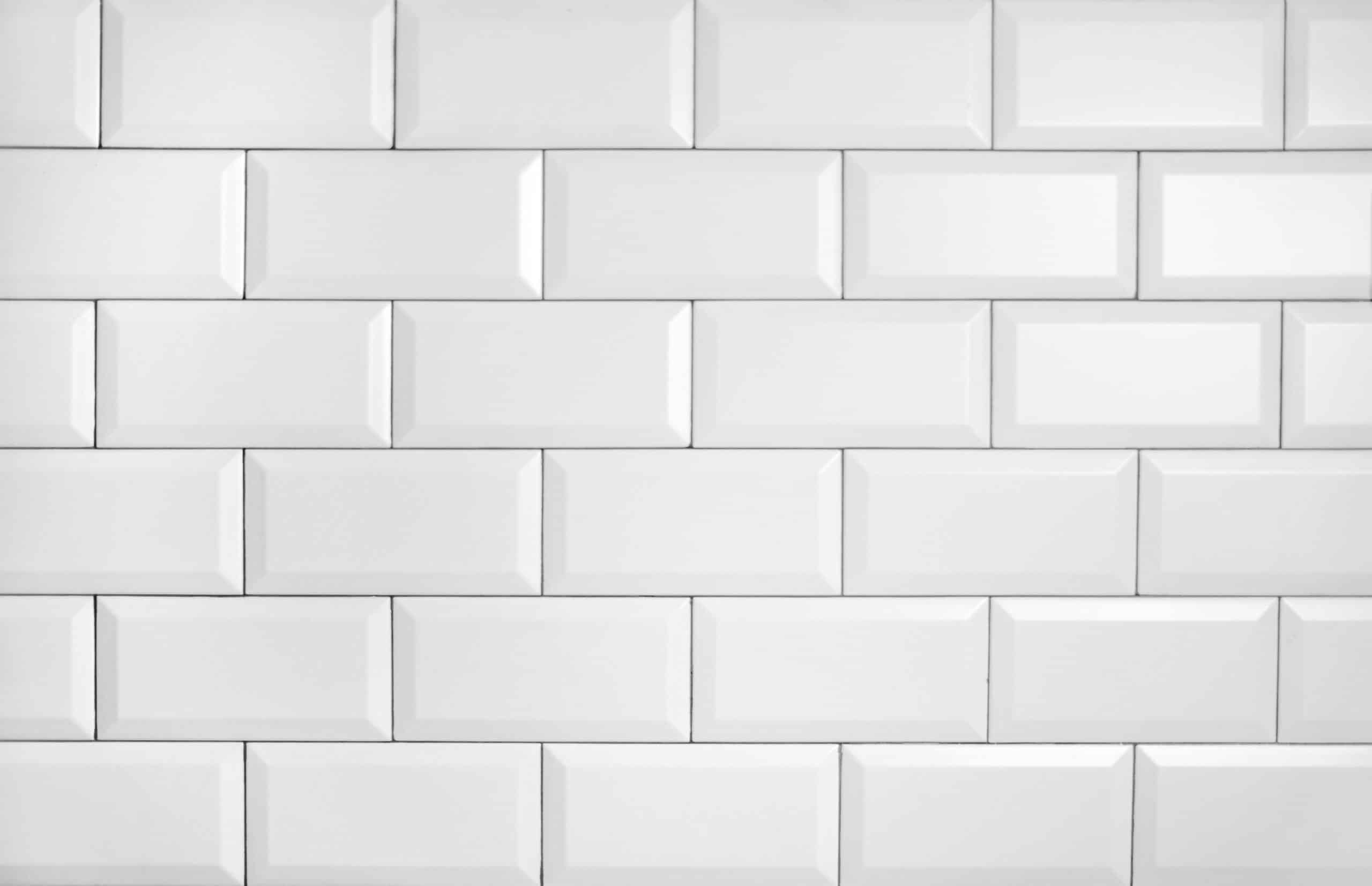 WHITE SUBWAY  TILE  GLOSS Bathroom Wall  Panels  Mr Wet 