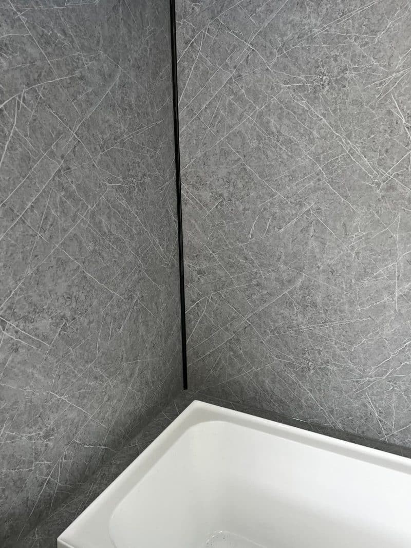 grey marble shower wall panels