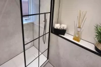 white concrete matt wall panels